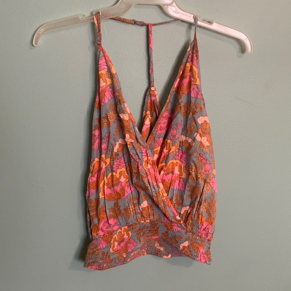 Willow and Root halter top